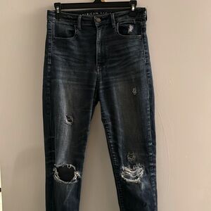 American Eagle highest rise jeans